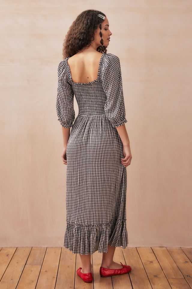 Kimchi Blue Lucia Gingham Midi Dress