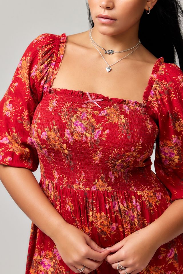 Kimchi Blue Lucia Floral Maxi Dress #1
