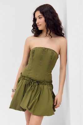 UO Rex Strapless Mini Dress