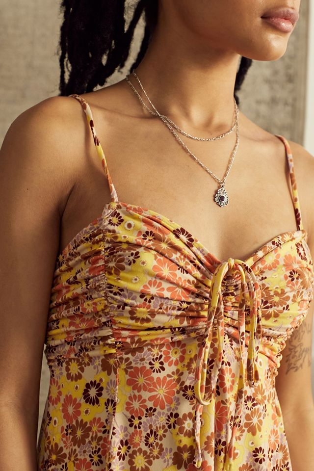 UO Dasha 70s Floral Mini Dress  #2