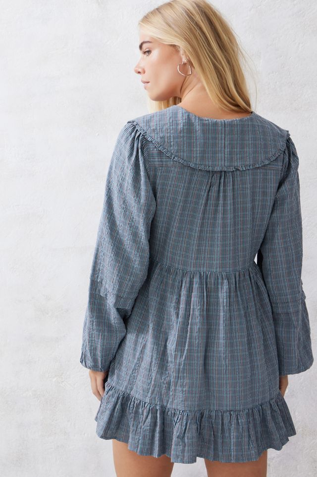 Kimchi Blue Eydie Check Mini Dress #3