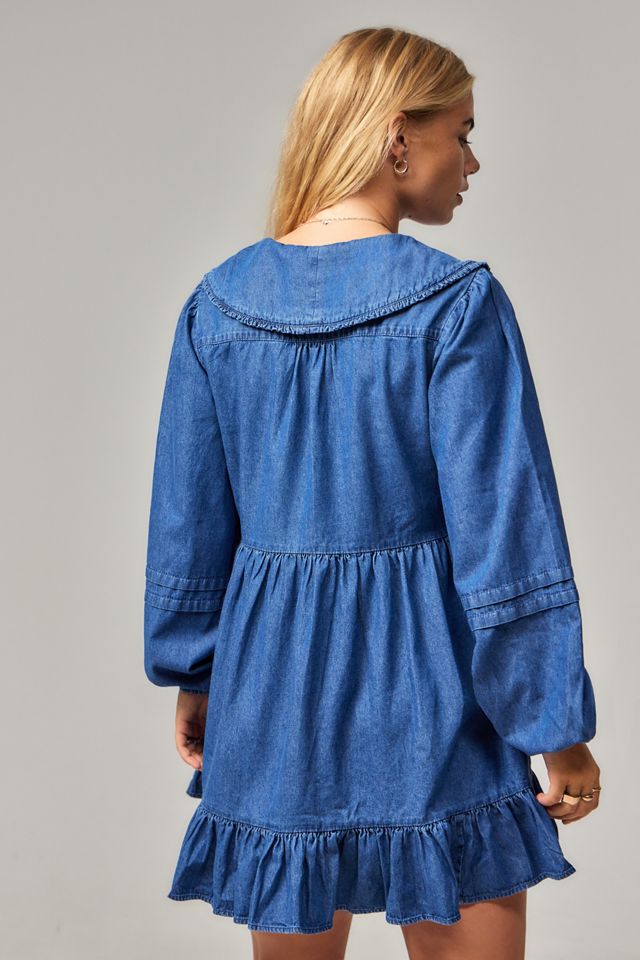 Kimchi Blue Vestito di jeans mini Eydie #3