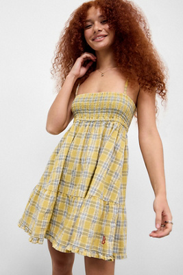 Robe Mini à Carreaux Dani en taille: TTP - BDG - Modalova