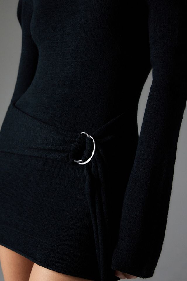 UO Wisteria D-Ring Strick Minikleid #2