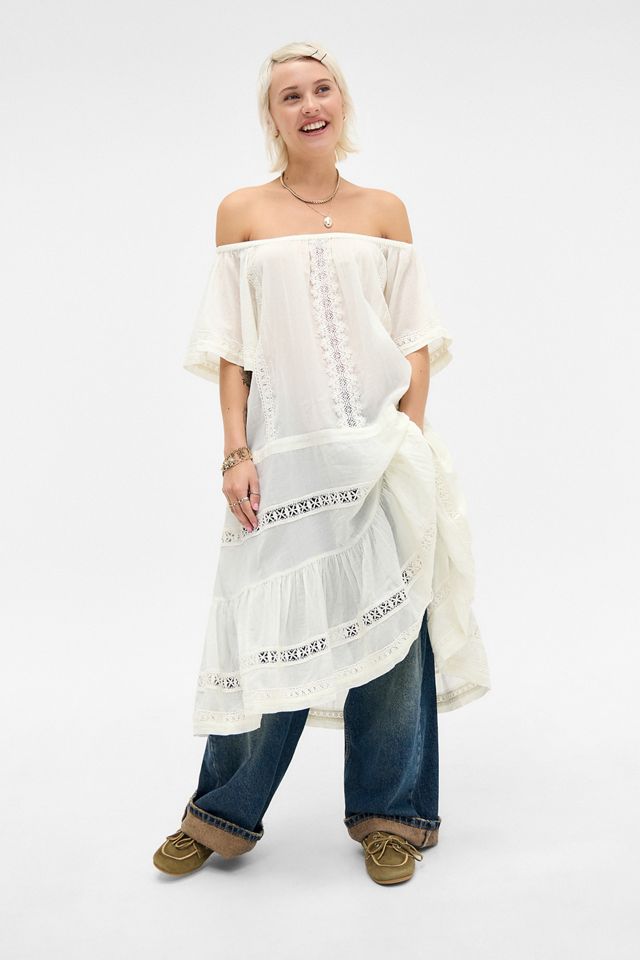 Vestito midi in pizzo Lorelai UO #1