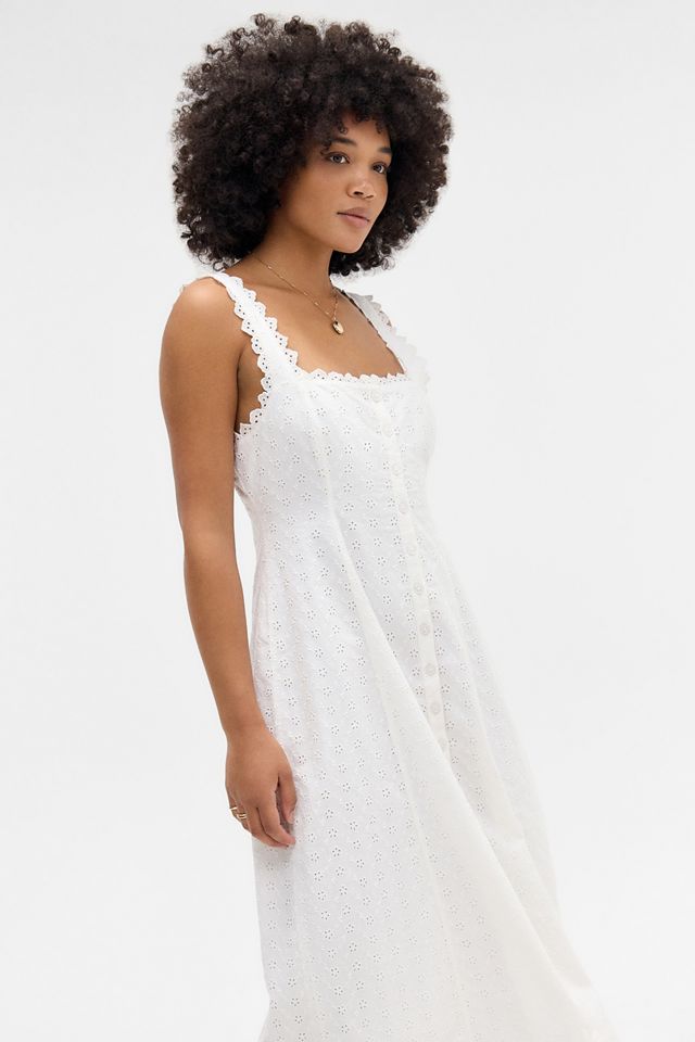 Kimchi Blue Martina Broderie Midi Dress #1