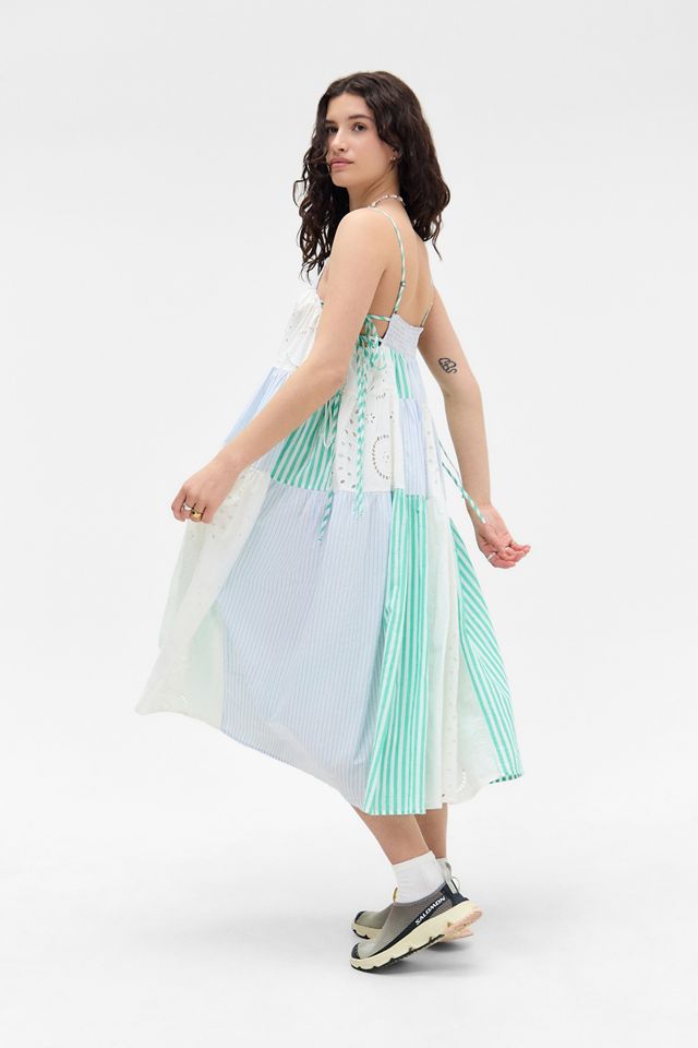 BDG Dakota Patchwork Midi Dress #3