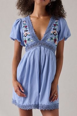 Kimchi Blue Flower Fields Mini Dress