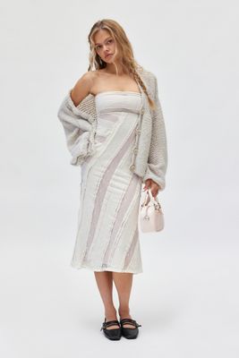 Kimchi Blue Sydney Strapless Midi Dress