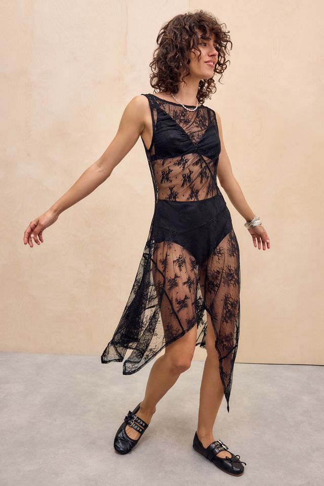 Silence + Noise Maya Lace Dress #1