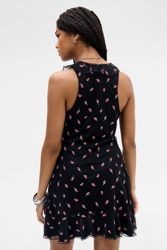 Mini abito ricamato Wrapped In You Kimchi Blue #3