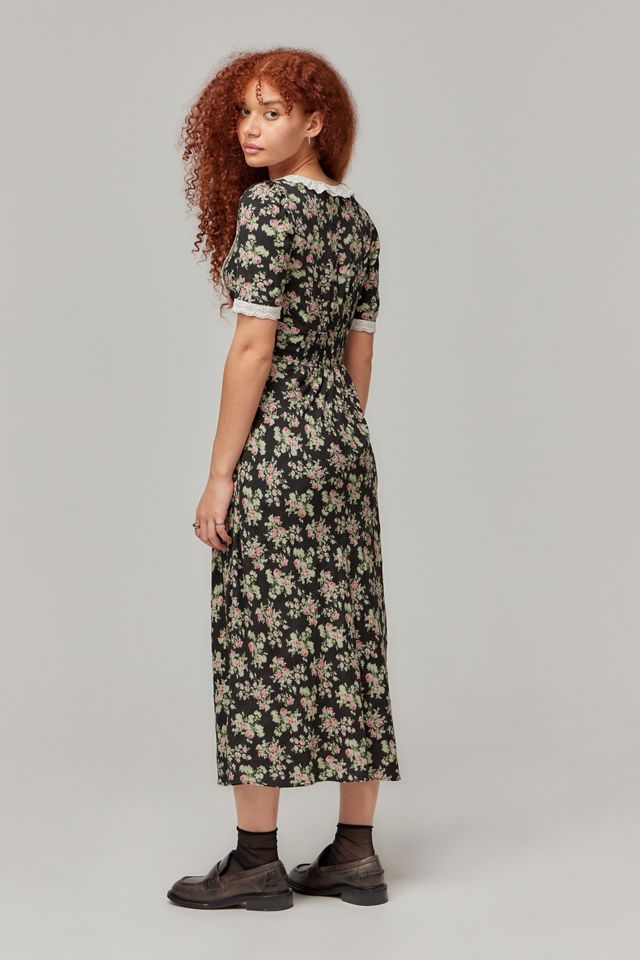 Kimchi Blue Sable Floral Midi Dress #3