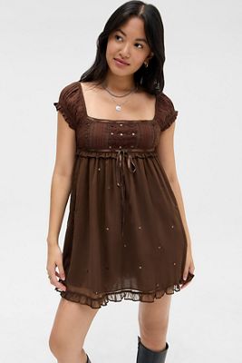 knee length dresses for ladies Plunge Open-Back Midaxi Dress in White