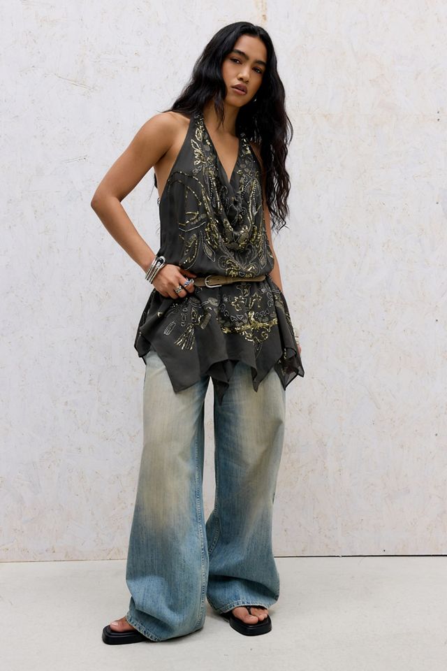 Vestido Halter Viola Light Before Dark #4
