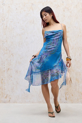 Robe Urban Outfitters O & O Taille M – Multicolore Longueur Genou