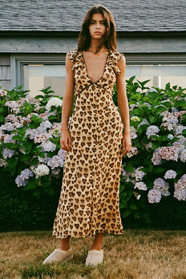 Robe midi Manic Pixie en taille: XS - Kimchi Blue - Modalova