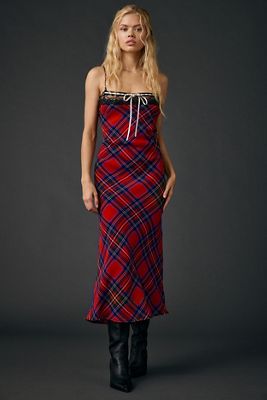 Vestido Midi UO Plaid For You