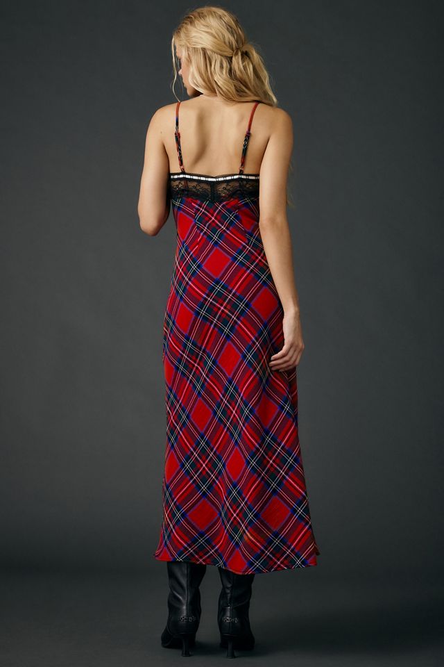UO Plaid For You Midi Dress #3