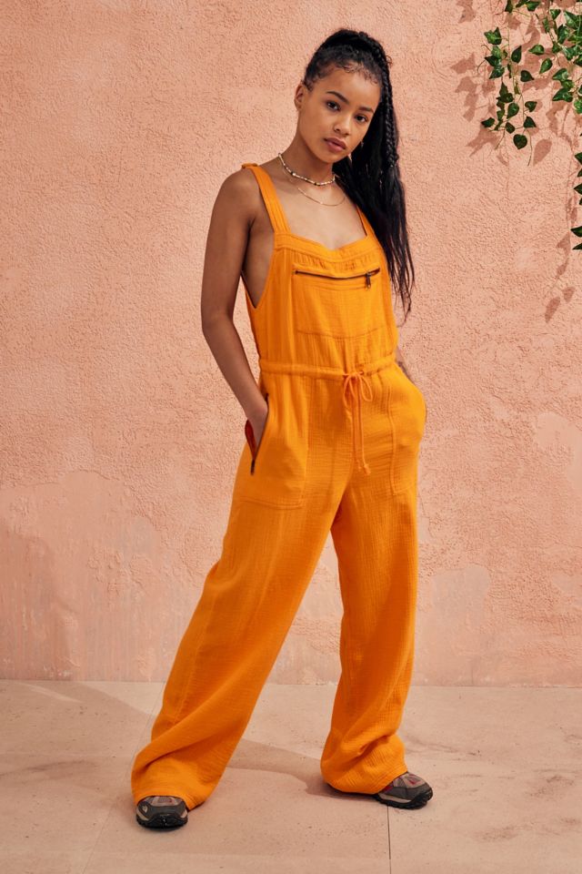 Mustard yellow outlet overalls