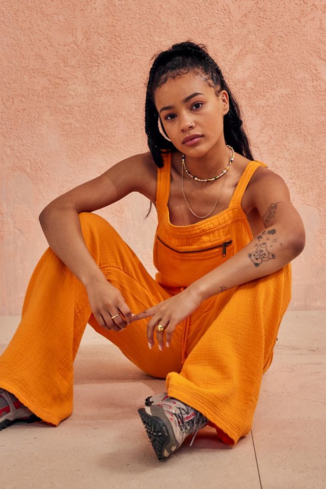 UO Tina Cotton Overalls #1