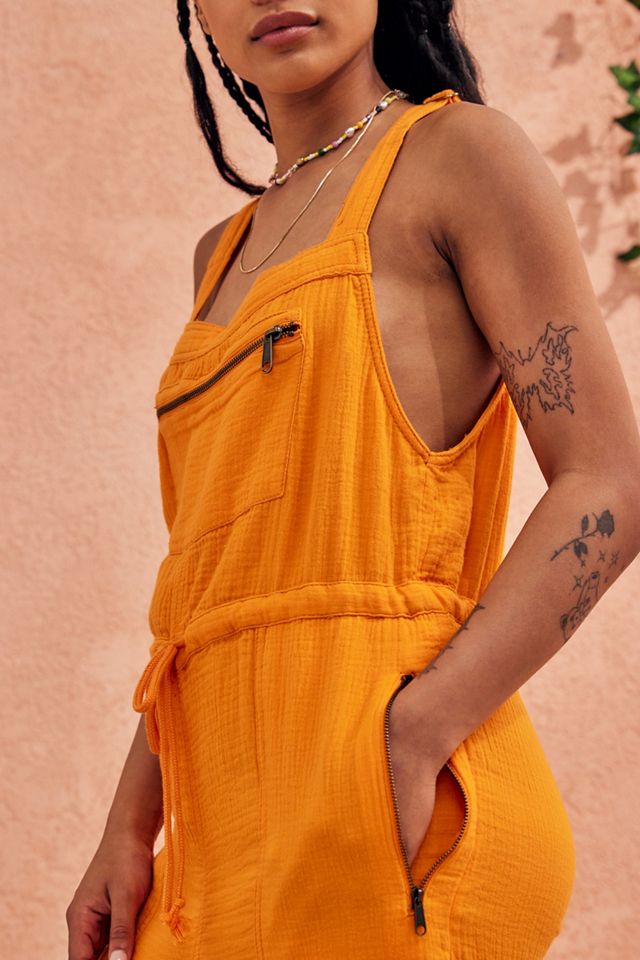 UO Tina Cotton Overalls #3