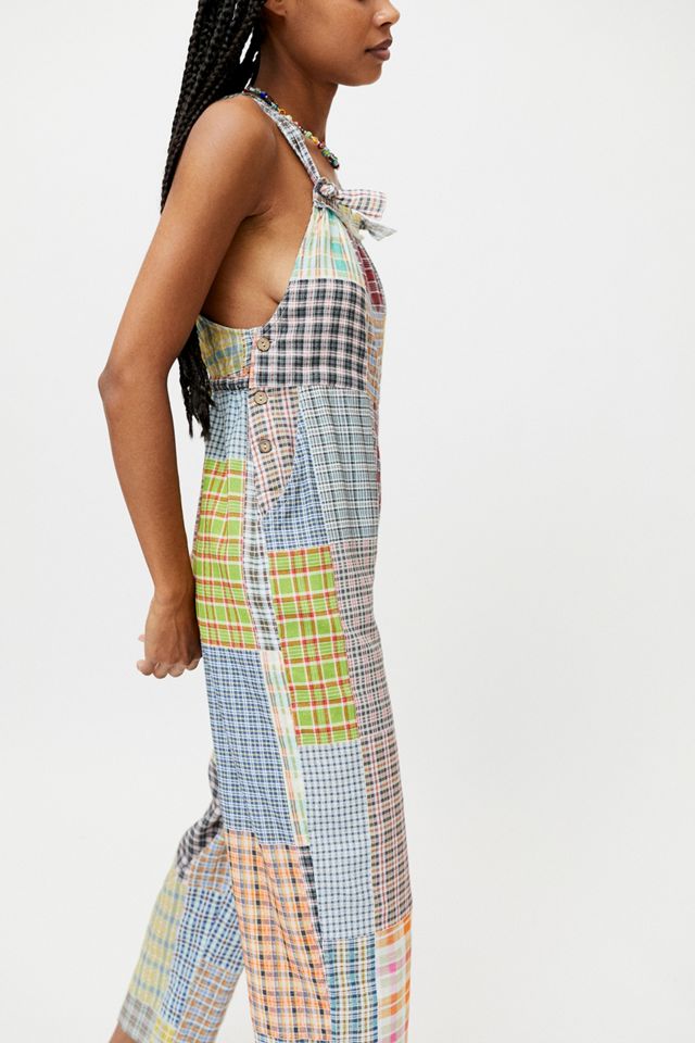 UO Nikki Patchwork Dungarees #3