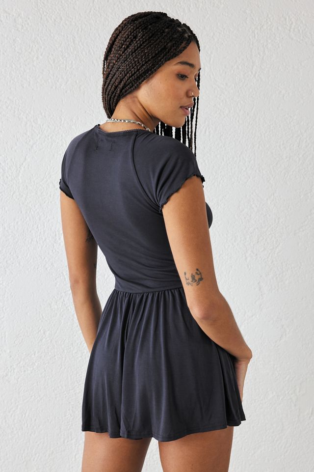 UO Milly Cupro Playsuit #3