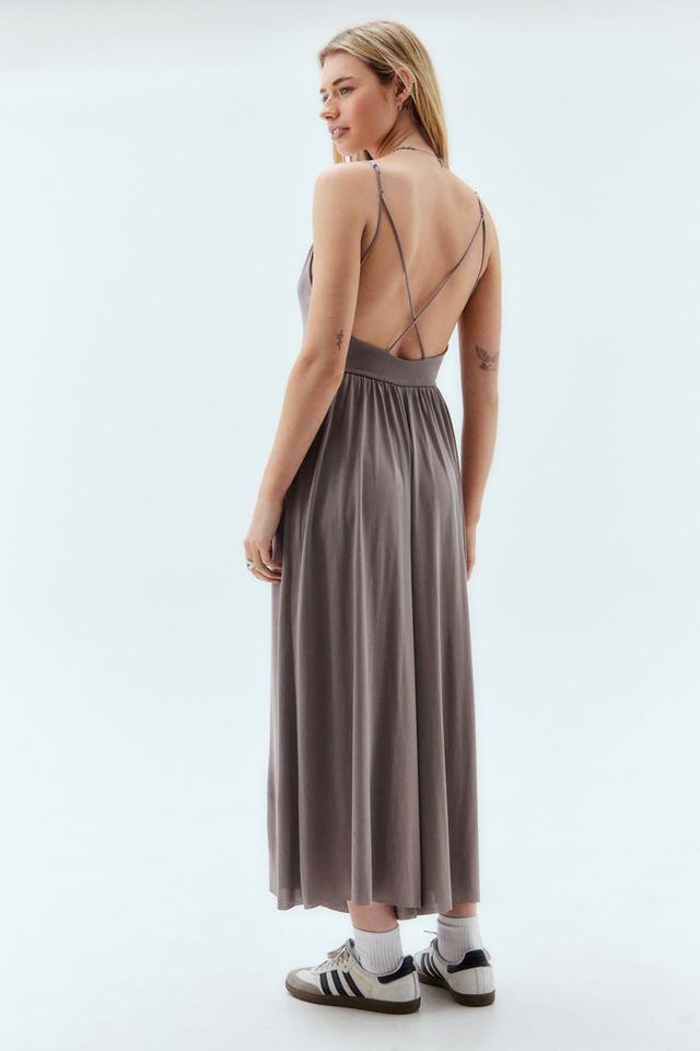 UO Molly Cupro Culotte Jumpsuit #1
