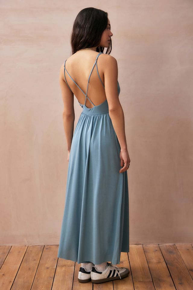 UO Molly Cupro Culotte Jumpsuit #3