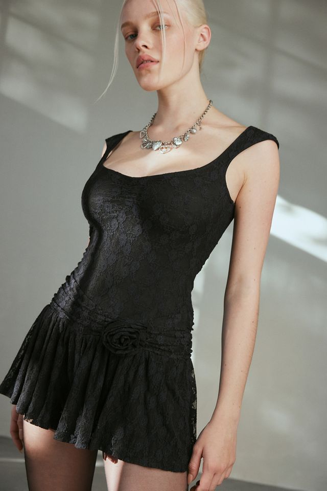 Kimchi Blue Dawn Lace Romper #1