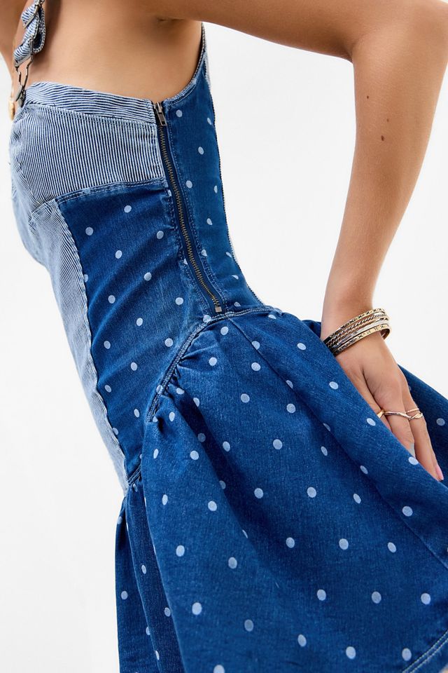 Kimchi Blue Georgia Denim Romper #1