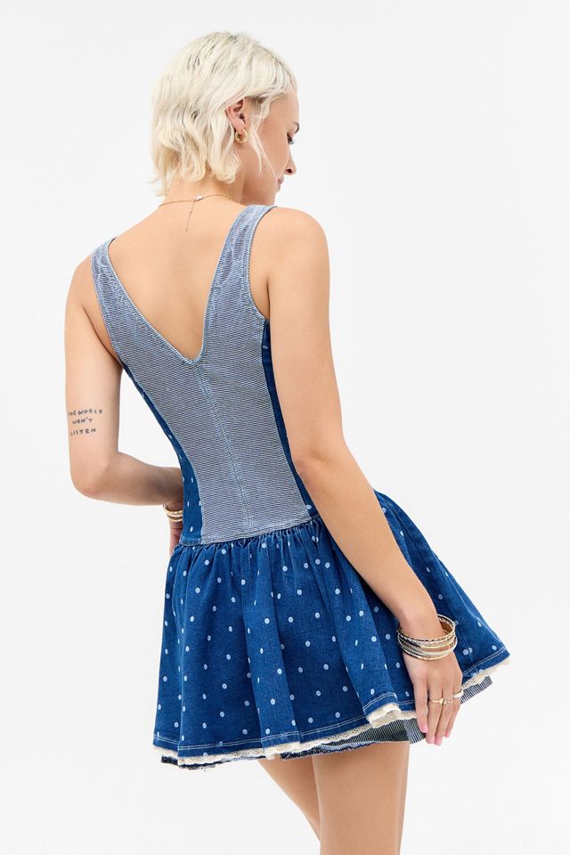 Kimchi Blue Georgia Denim Romper #3