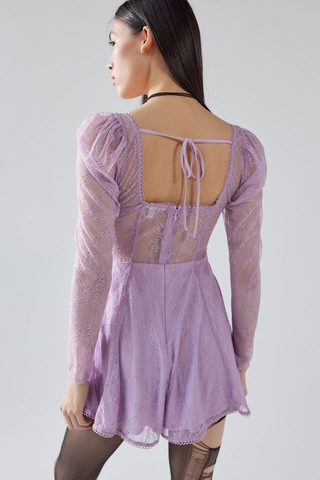 UO - Barboteuse en dentelle Leah #1