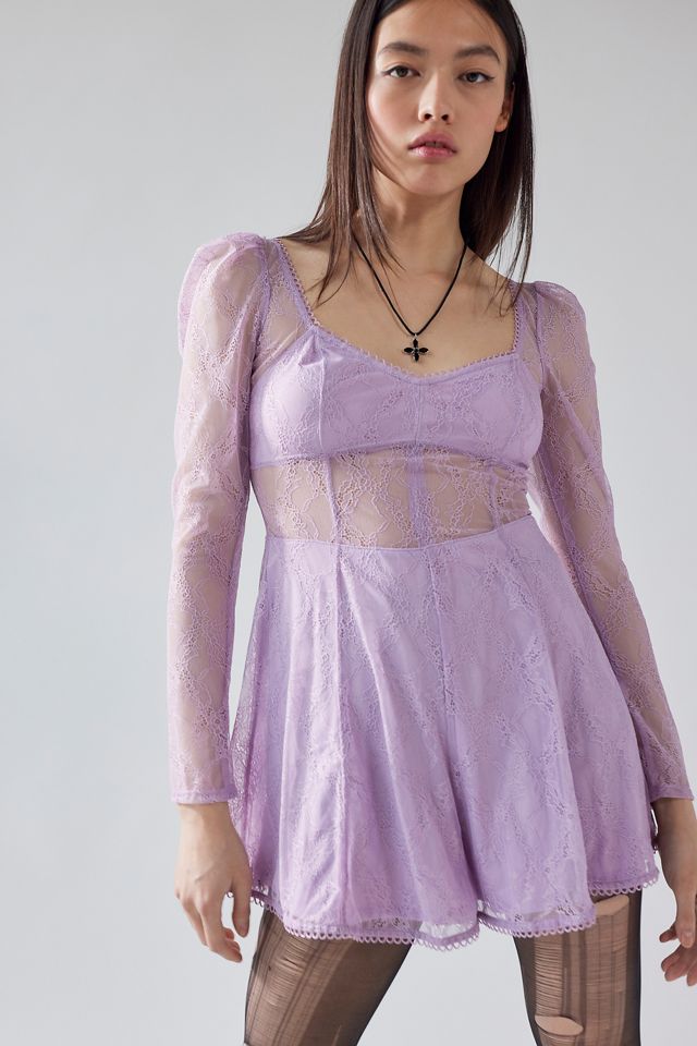 UO - Barboteuse en dentelle Leah #3