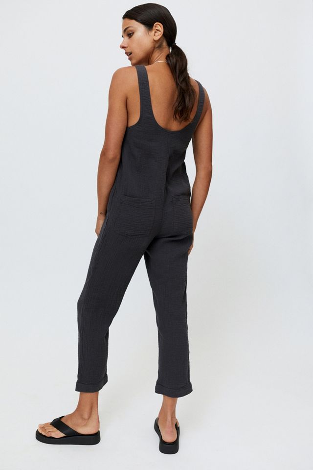 UO - Combi-pantalon boutonné Mya noir #2