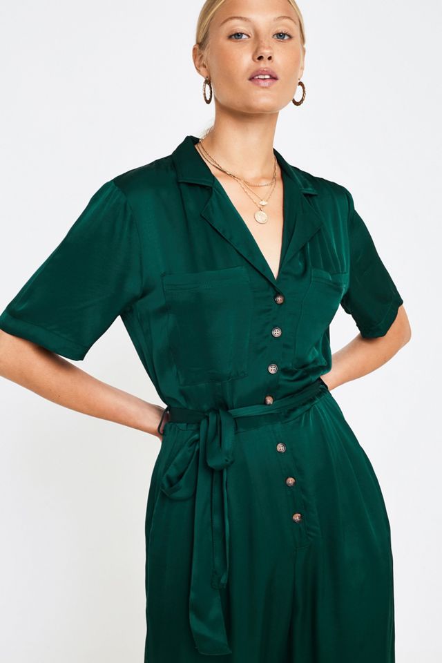 Urban Outfitters – Workwear-Overall aus Satin #1