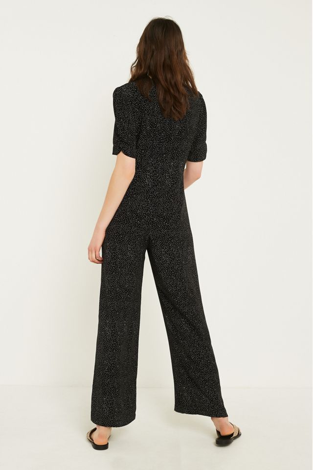 UO Mini Dot Button-Through Tea Jumpsuit #3