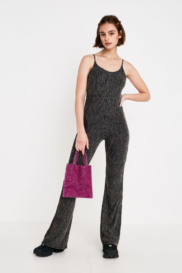 Glitter best sale stripe jumpsuit