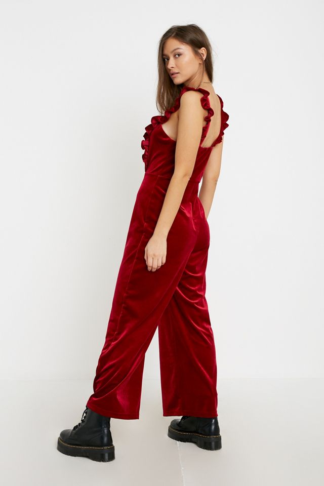 Tuta UO Emmett Velvet Frill #3