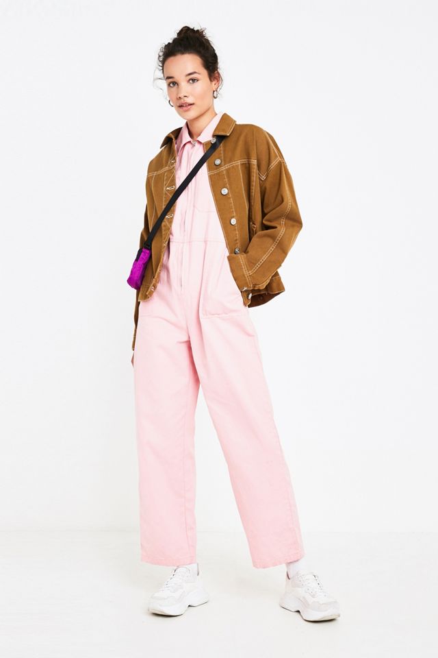 UO Rosie Pink Utility Jumpsuit #1