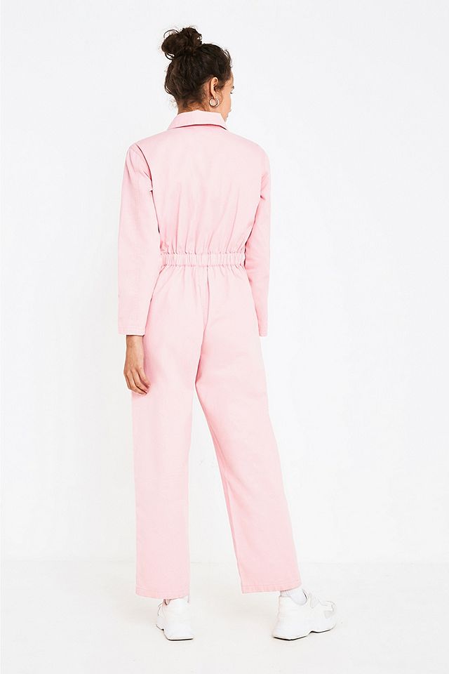 Ministerium nylon efter det UO Rosie Pink Utility Jumpsuit | Urban Outfitters UK