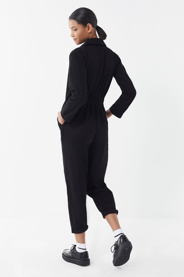 UO Rosie Black Utility Jumpsuit #2