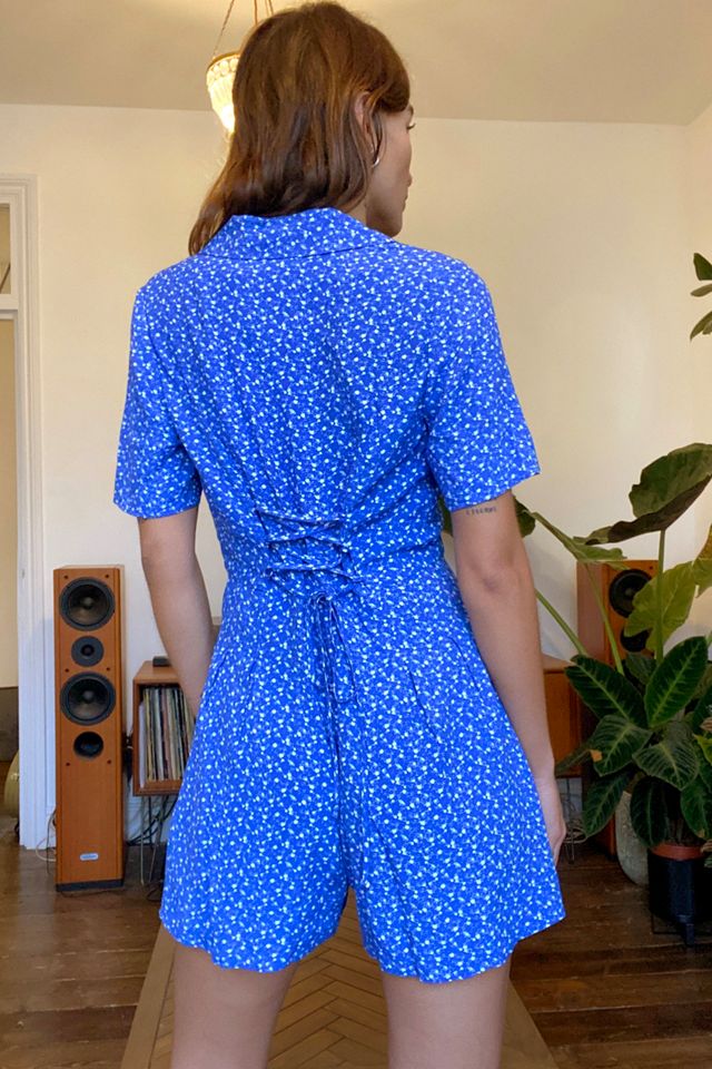 UO Hattie Floral Playsuit #1