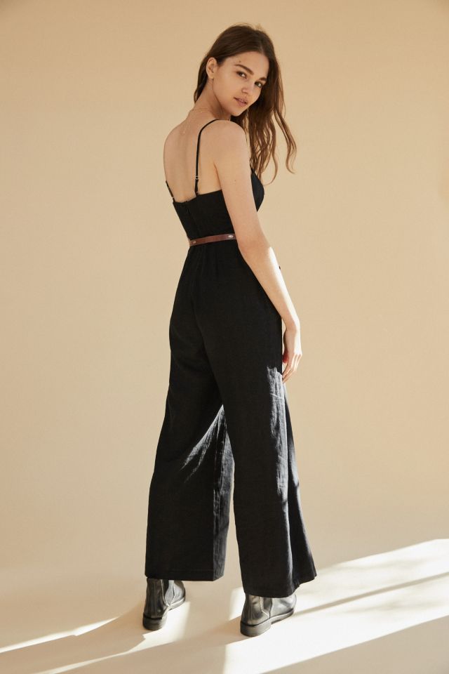 Urban outfitters hot sale black overalls