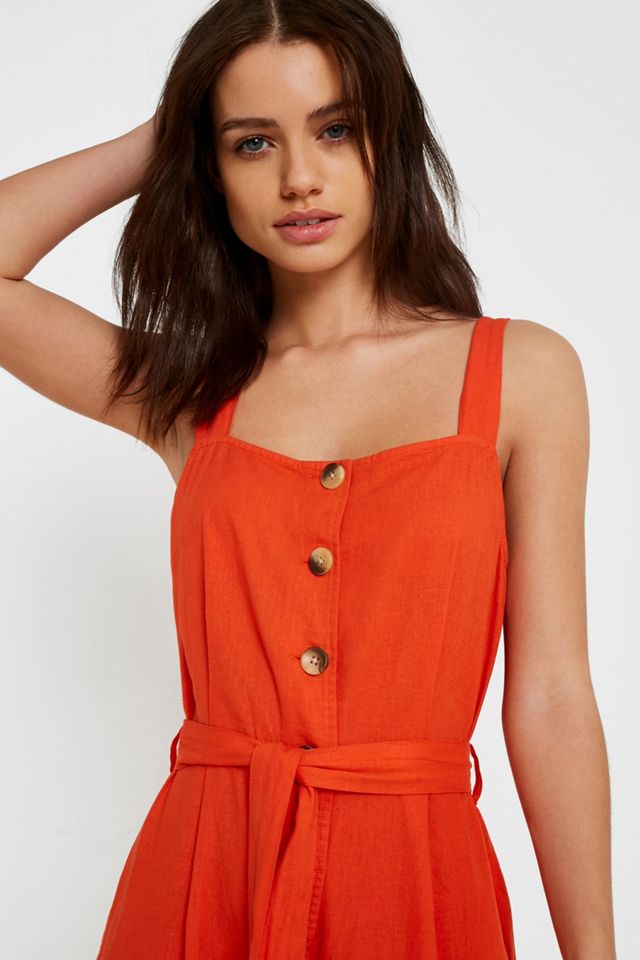 UO Emilia May Button-Through Jumpsuit #2