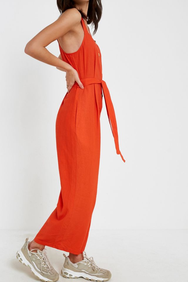 UO Emilia May Button-Through Jumpsuit #3