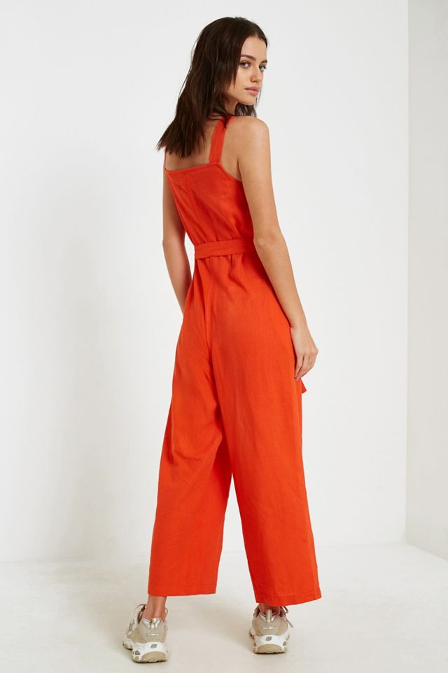UO Emilia May Button-Through Jumpsuit #5
