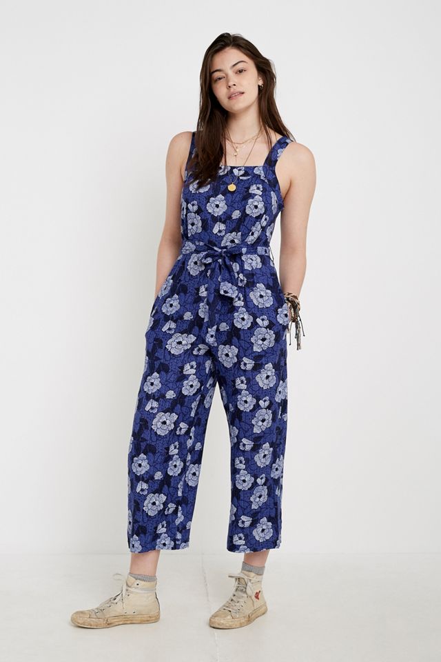 UO Emily Sarah Printed Linen Jumpsuit #2