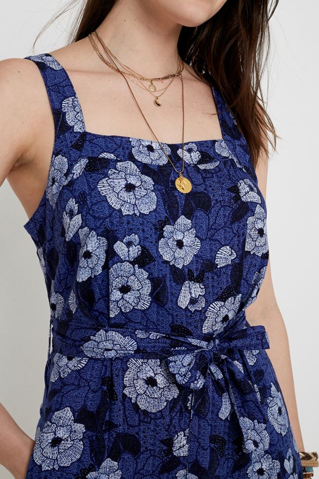 UO Emily Sarah Printed Linen Jumpsuit #3