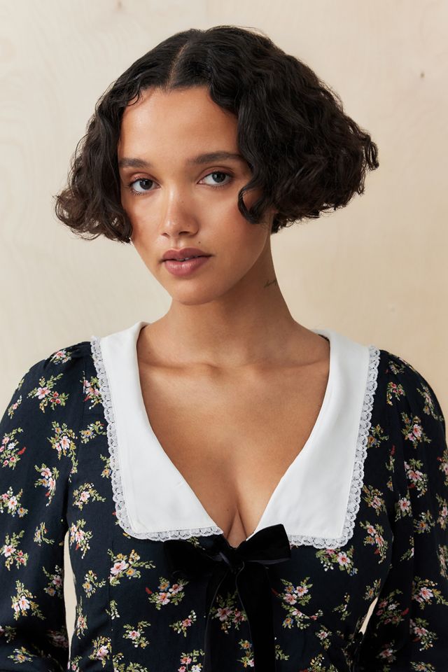 Kimchi Blue Combinaison short florale Lucine #1